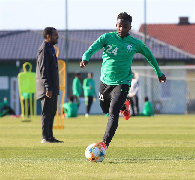 الأخضر الشاب يعاود تدريباته استعداداً لمواجهة بنما