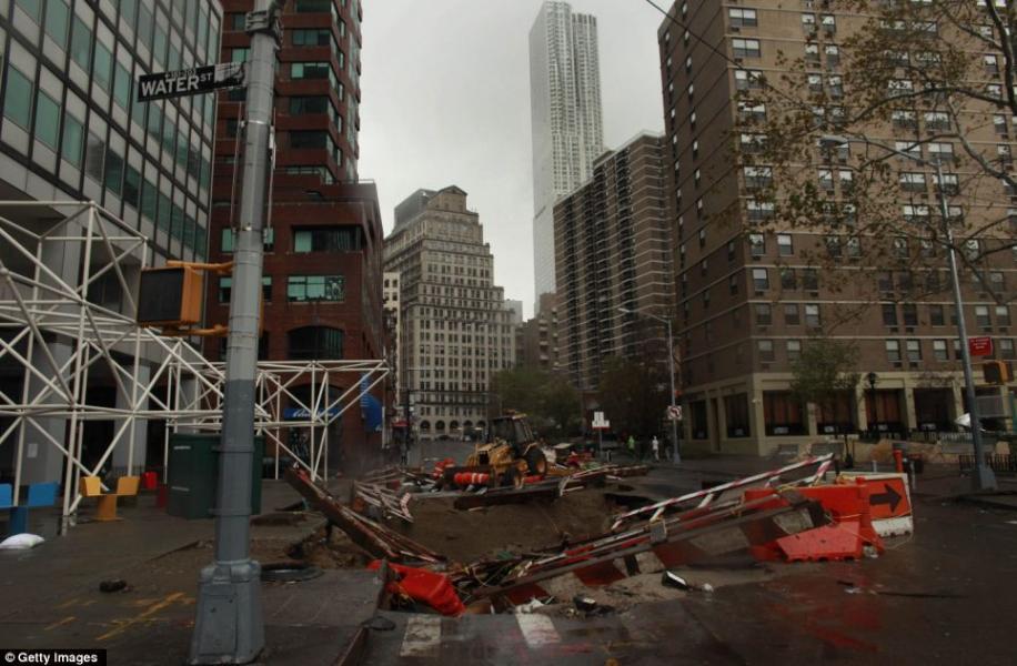 بعد الاعصار