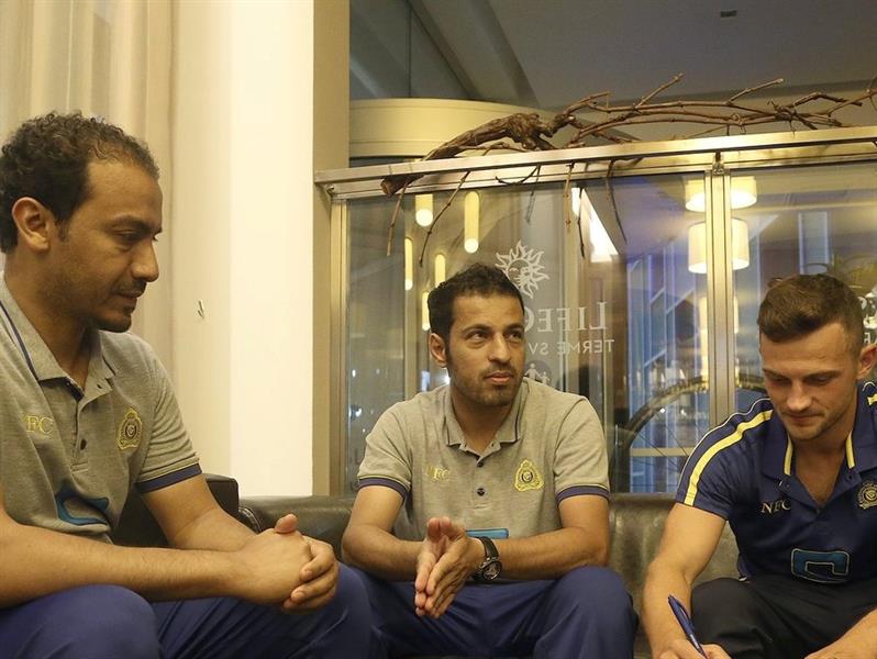 النصر يعلن ضم الكرواتي النصر يعلن ضم الكرواتي