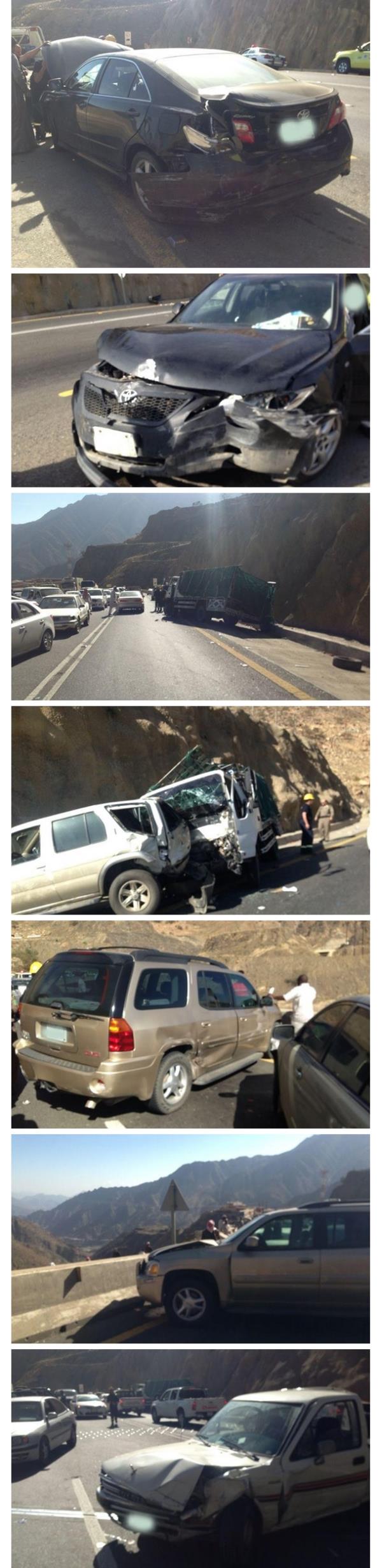 الحادث المروري