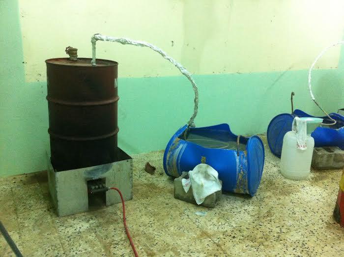 مصنع للخمور داخل مسكن بالنعيرية