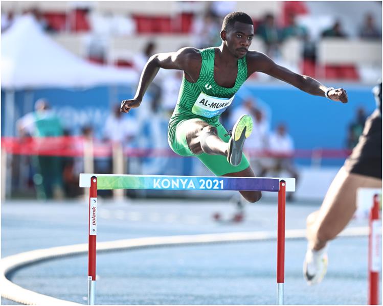 العدّاء السعودي محمد المعاوي يحتل المركز السابع بدورة ألعاب التضامن الإسلامي (صور)