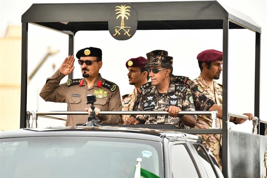 جانب من التمرين