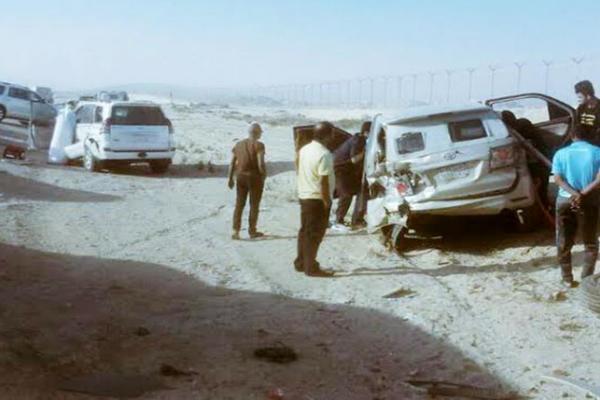 حادث سيارة ساهر