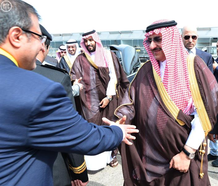 بالصور.. ولي العهد يغادر باريس متوجهاً إلى الولايات المتحدة