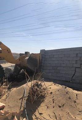 بلدية طيبة الفرعية تزيل تعديات بمساحة 8 آلاف متر في جدة بلدية طيبة الفرعية تزيل تعديات بمساحة 8 آلاف متر في جدة