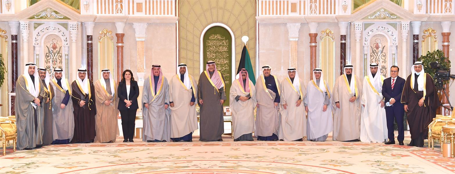 الحكومة الكويتية الجديدة