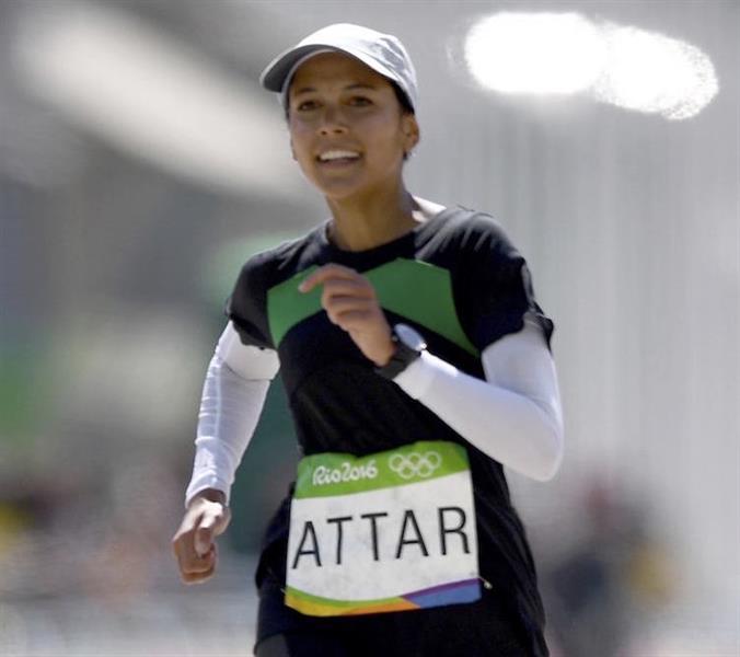 سارة العطار تختتم مشاركة السعوديات في الدورة الأوليمبية بسباق الماراثون (صور)