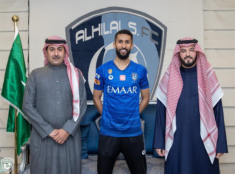 توقيع سلمان الفرج مع الهلال توقيع سلمان الفرج مع الهلال