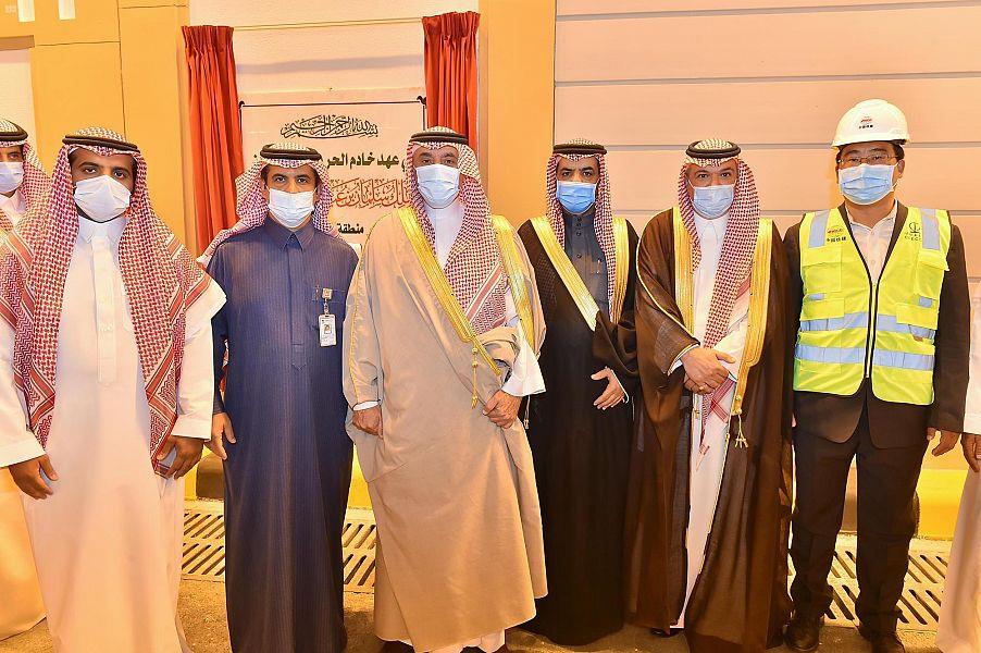 شاهد.. أمير نجران يفتتح نفق طريق الملك سعود 