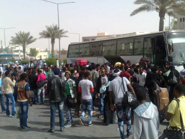 ازمة المنفوحة تنتهي بسلام