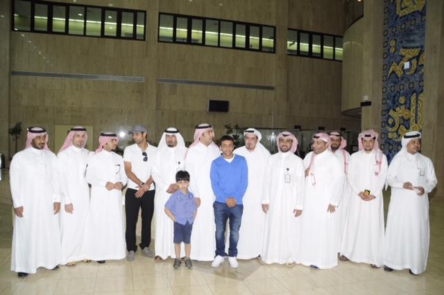 القحطاني والشلهوب يحققان أمنية مريض السمنة