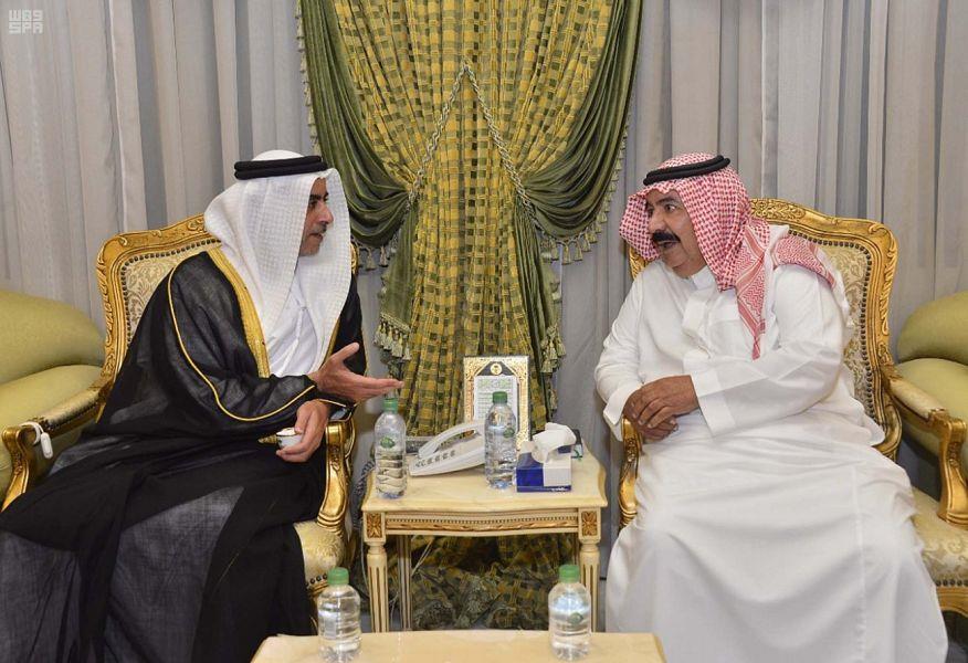 أبناء الأمير مشعل بن عبدالعزيز يستقبلون المعزين من داخل المملكة وخارجها