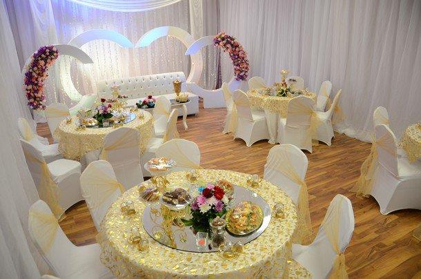 تجهيزات فاخرة في احتفال 