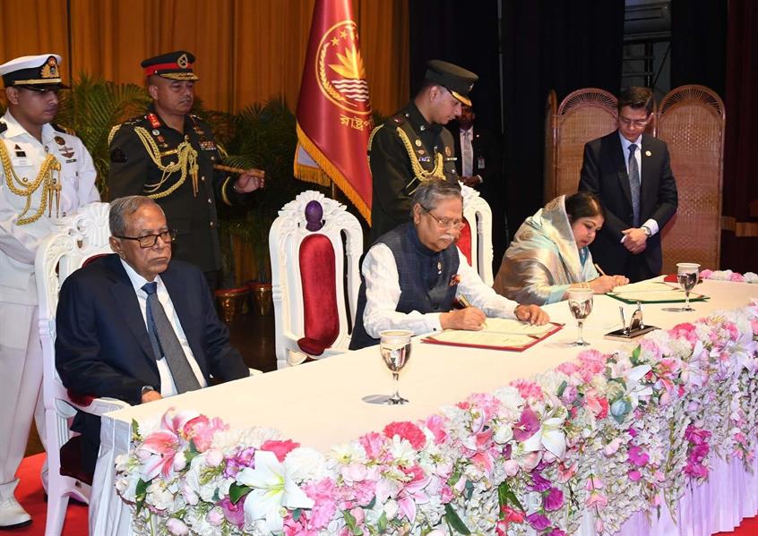 محمد شهاب الدين يؤدي اليمين الدستورية رئيساً جديداً لبنغلاديش