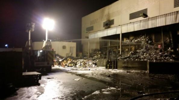 اخماد الحريق