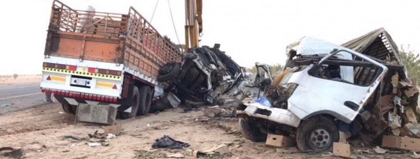 حادثان مؤلمان في طريق حادثان مؤلمان في طريق