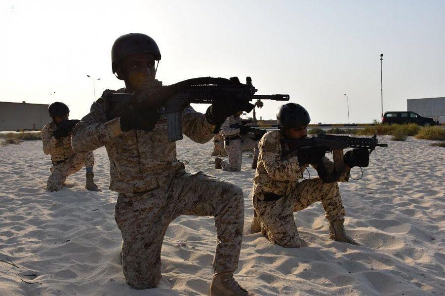 استمرار مناورات التمرين البحري السعودي البحريني المختلط 