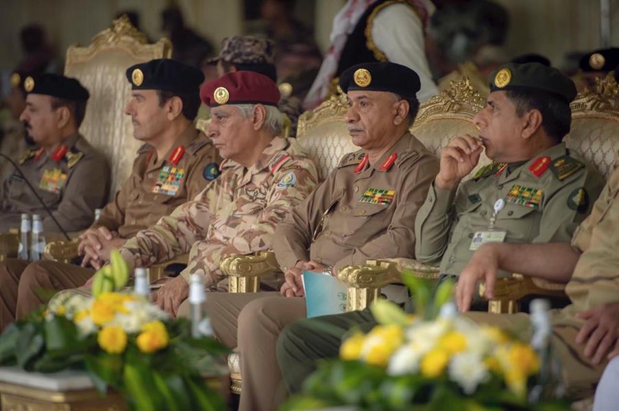 جانب من التمرين