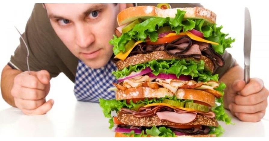 المبالغة في الأكل المبالغة في الأكل