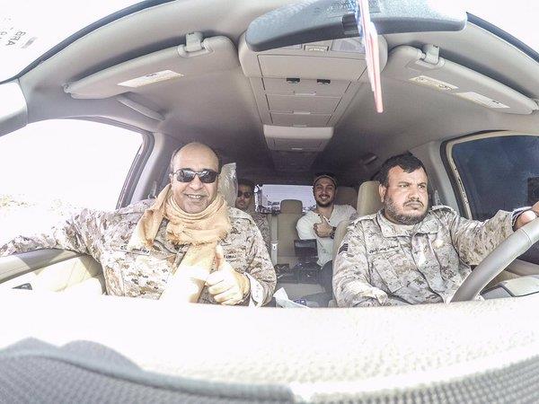 بالفيديو.. الفراج بالزي العسكري من الحد الجنوبي معلقاً .. 