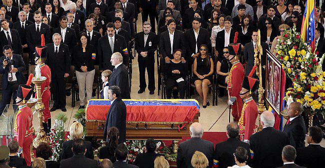 تشيع جثمان هوغو تشافيز