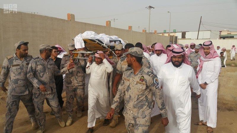 أهالي صامطة يشيعون الشهيد وائل مدخلي