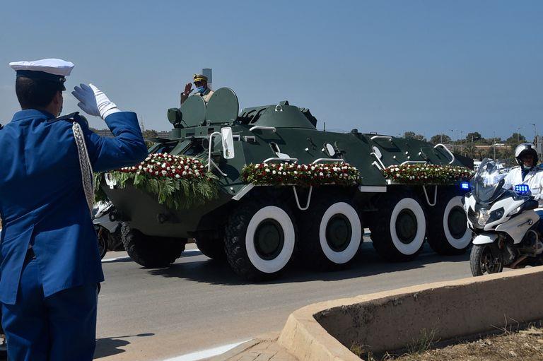 الموكب الجنائزي للرئيس الراحل عبد العزيز بوتفليقة