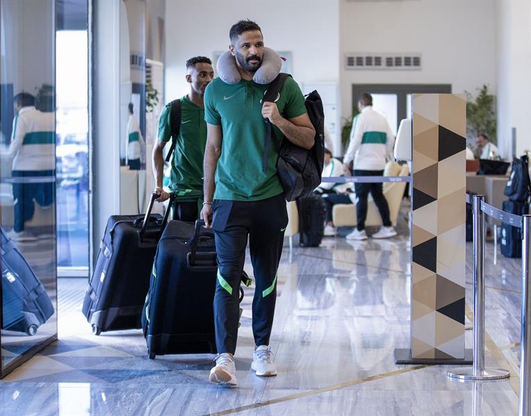 "الأخضر" يُغادر إلى "الإمارات" لمواجهة "الصين"