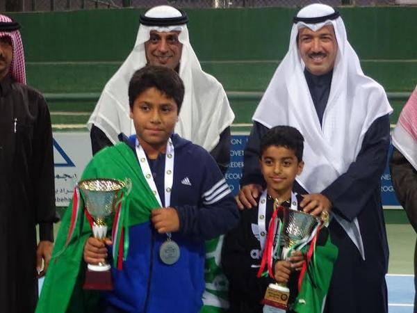 توج المنتخب السعودي للتنس