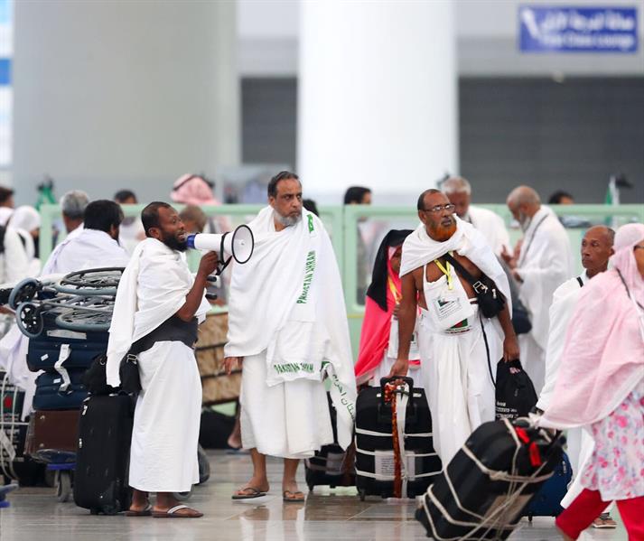 الطيران المدني: أكثر من ٧٠٥ ألف حاج قدموا إلى المملكة عبر مطاري جدة والمدينة المنورة حتى الاثنين 14 أغسطس
