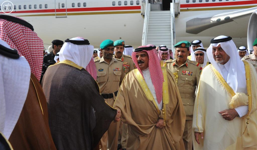 ملك البحرين يصل إلى الطائف ملك البحرين يصل إلى الطائف