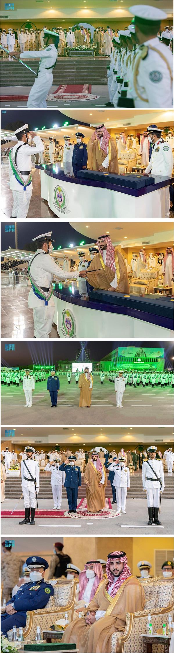 نائب وزير الدفاع يرعى حفل تخريج الدفعة (35) من طلبة كلية الملك فهد البحرية