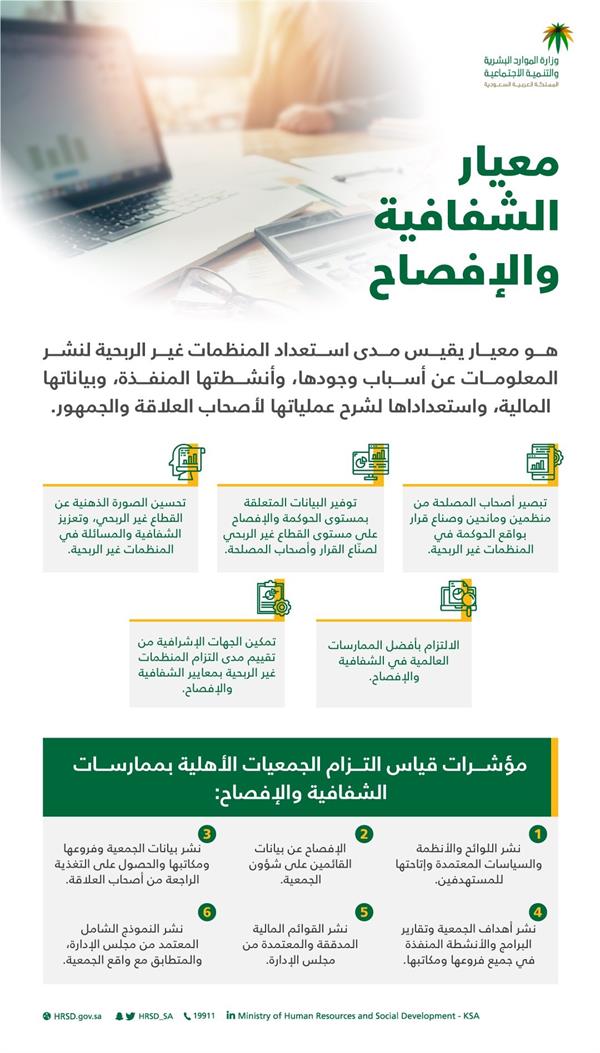 "الموارد البشرية" تستعرض معيار الامتثال والالتزام للمنظمات غير الحكومية "الموارد البشرية" تستعرض معيار الامتثال والالتزام للمنظمات غير الحكومية