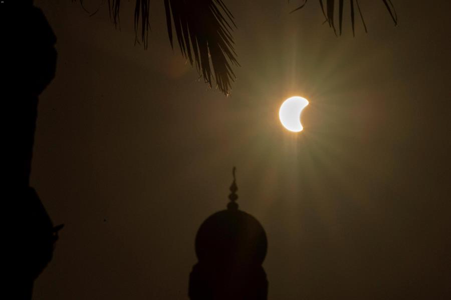 كسوف الشمس في سماء المملكة