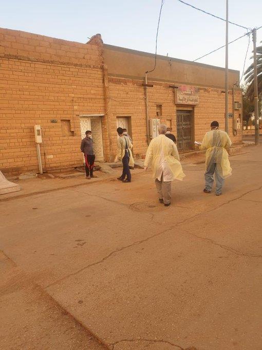 زيارة 43 موقعاً وإجراء فحص مبدئي لنحو 400 عامل في شقراء