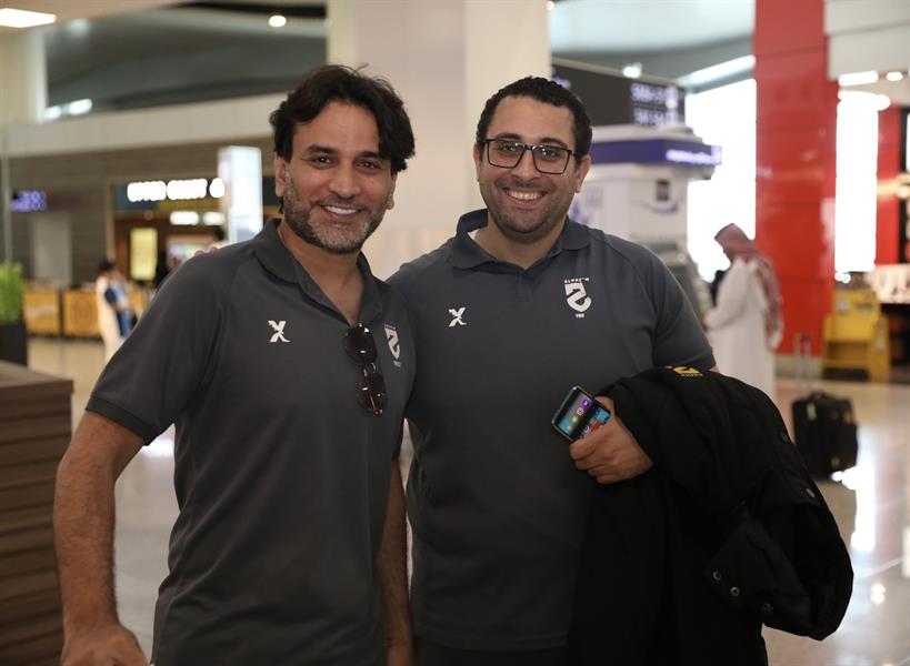 بعثة الحزم تُغادر لنجران استعدادًا لمباراة الأخدود