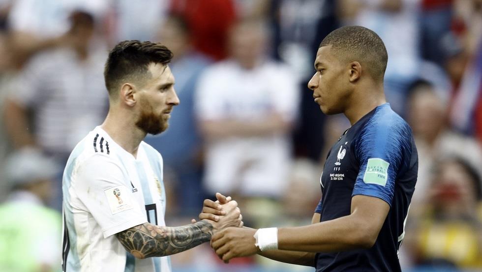 مبابي وميسي مبابي وميسي