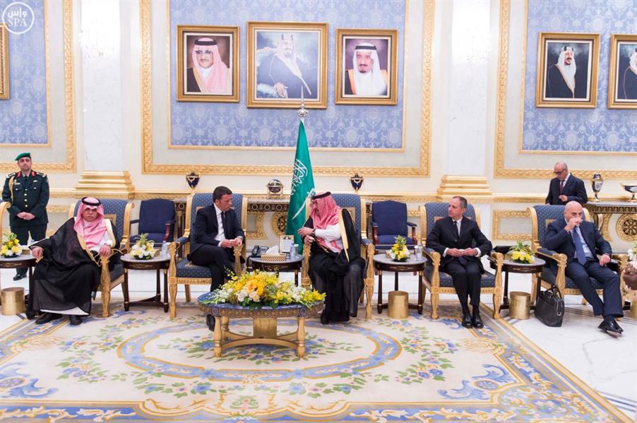 رئيس وزراء جمهورية إيطاليا يصل الرياض رئيس وزراء جمهورية إيطاليا يصل الرياض