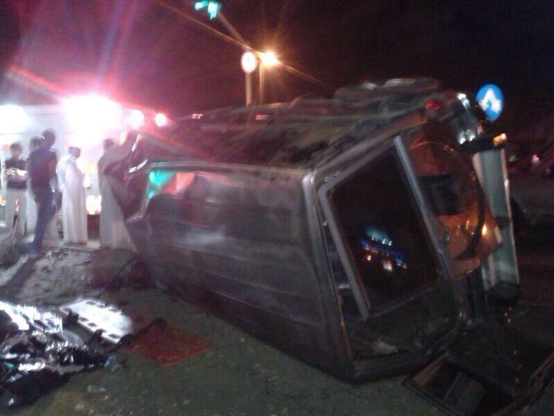 السيارة المقلوبة