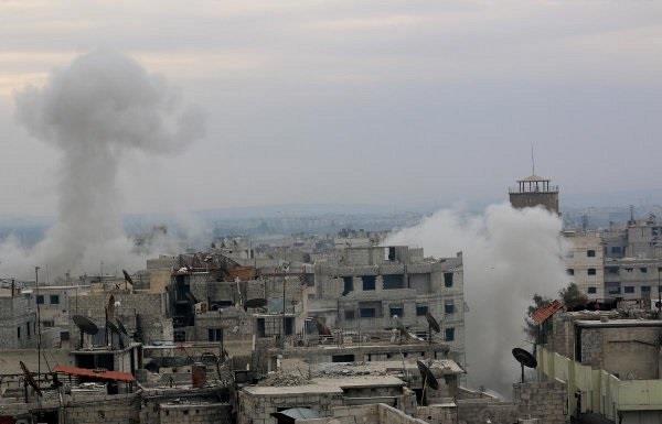 مقتل 50 مدنياً إثر غارات روسية على دوما بريف دمشق