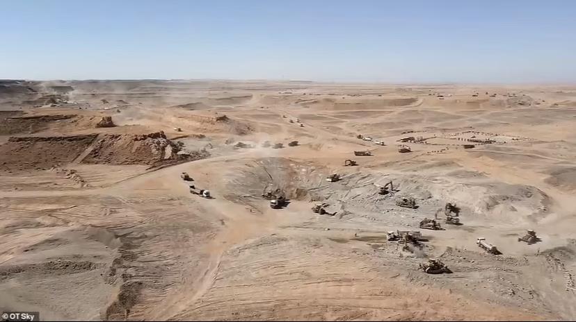 شاهد.. مراحل العمل في البنية التحتية لمدينة 