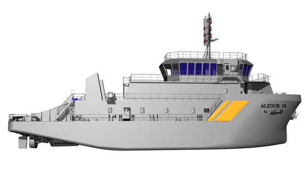 غداً.. تدشين أول سفينة بصناعة سعودية 100% لخفر سواحل الكويت (صور)