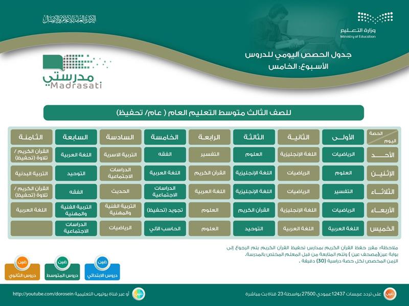 وزارة التعليم وزارة التعليم