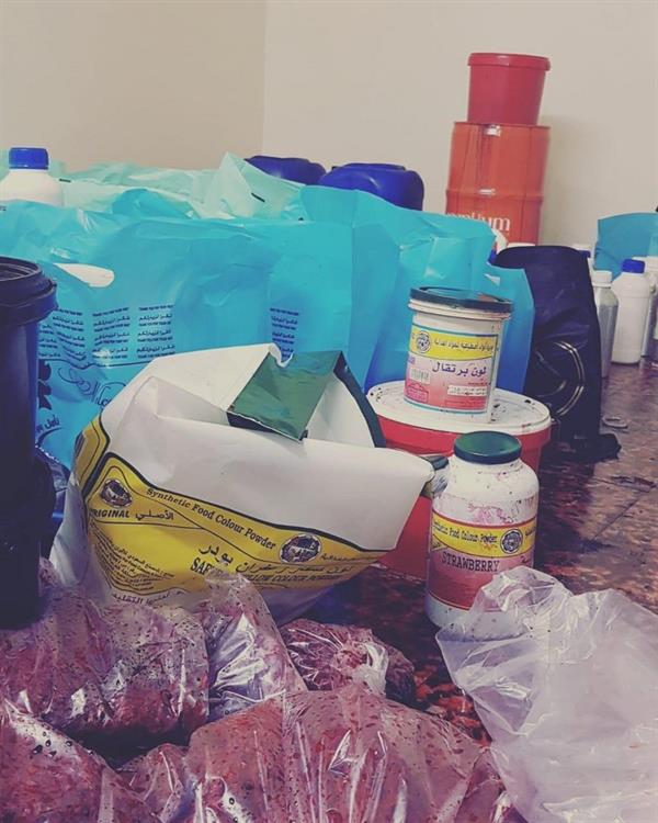 حيل متعدده ومستودعات سرية لبيع المعسل