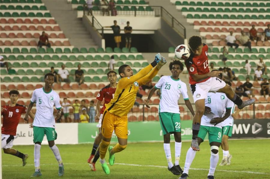 الأخضر الشاب يُهزم بثلاثية أمام مصر في مستهل كأس العرب