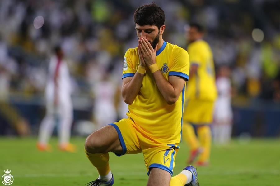 النصر والوحدة شوط ثاني