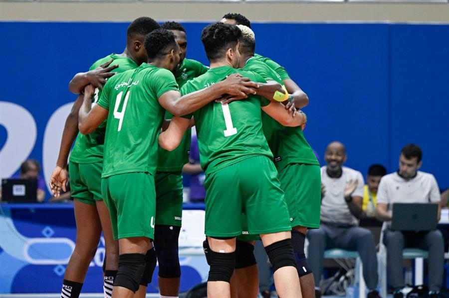 أخضر الطائرة يفوز أمام الإمارات بدورة الألعاب الخليجية أخضر الطائرة يفوز أمام الإمارات بدورة الألعاب الخليجية