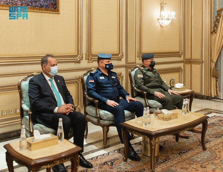 الأمير خالد بن سلمان يلتقي وزير الدفاع العراقي 