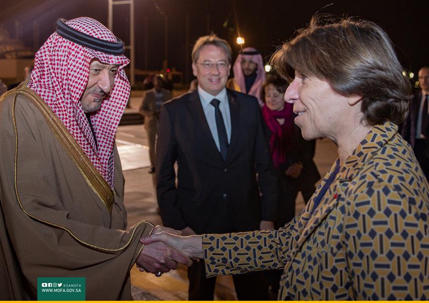 وزيرة خارجية فرنسا تصل الرياض في زيارة رسمية للمملكة 